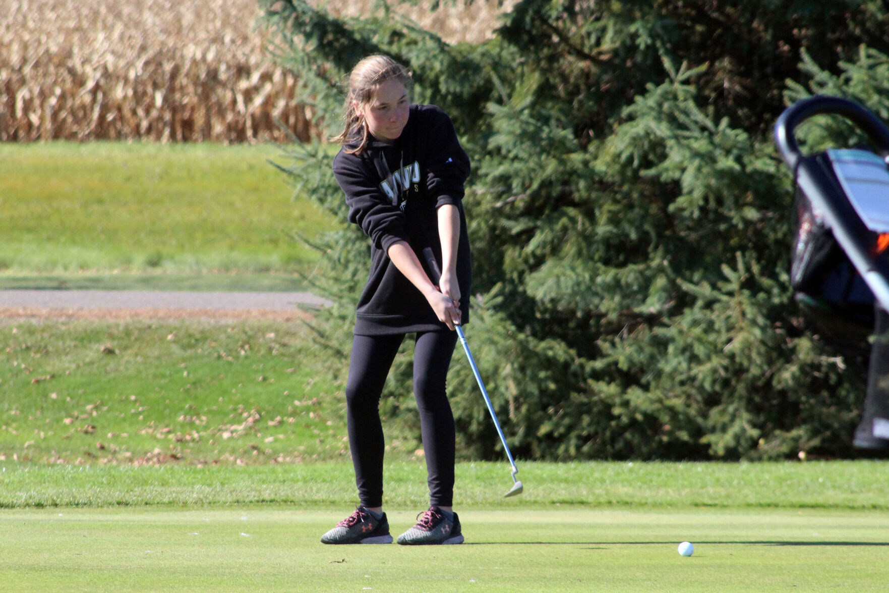 Division 2 girls golf sectional at Rice Lake 10-7-20